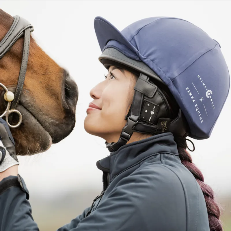 Finer Equine HelmetConnect - Black